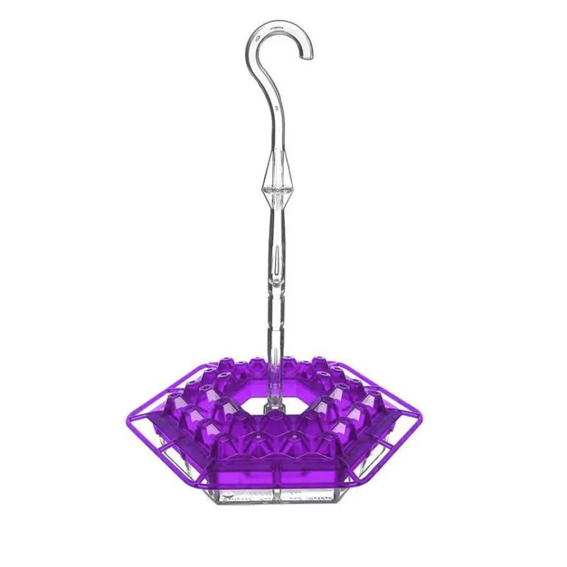 🔥LAST DAY 50% OFF✨ Bring your garden to life! 🐦 ❤️ Hanging Red Hexagon Hummingbird Feeder 🌿
