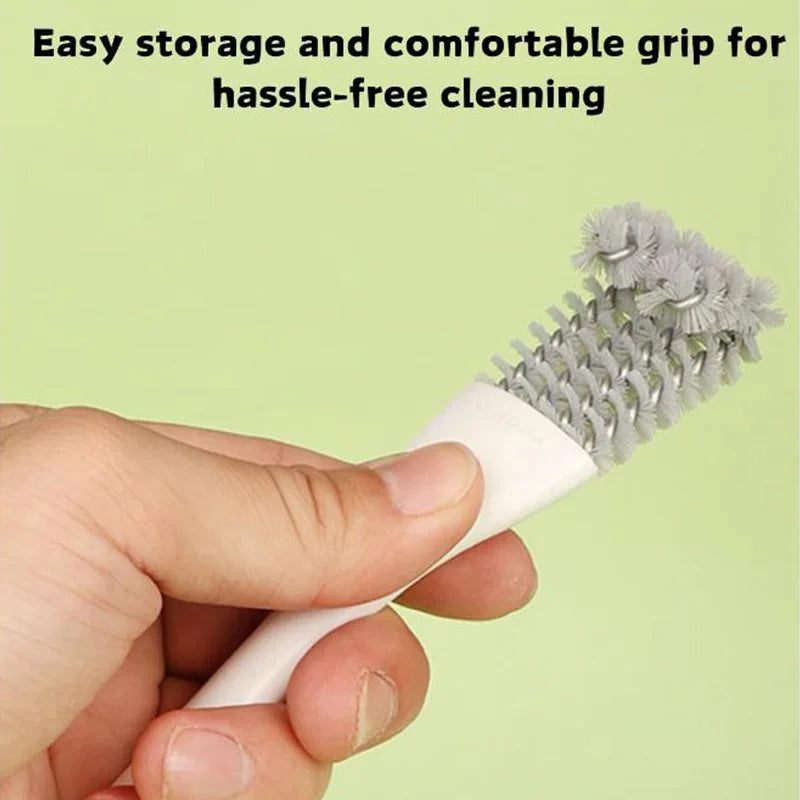 Heavy-Duty Bird Cage Cleaning Brush & Poop Remover Tool for Parrots, Cockatiels & Budgies