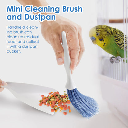 🔥Best Seller-Last Day Sale 50% OFF🔥5-Piece Bird Cage Cleaner & Scraper Set 🦜✨