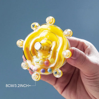 🌟 Smart Bird Foraging Toy: Rotating Treat Dispenser for Parrots🦜