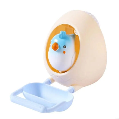 🥚 Fun Eggshell Bird Toy: Feed, Play & Stop Boredom! 🦜