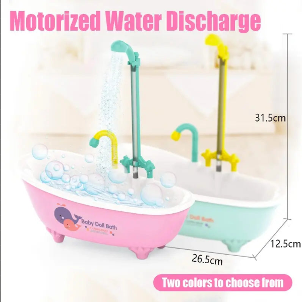 🦜 Happy Birdie! Automatic Parrot Bath Tub | Cute Blue Shower Cage Accessory 🚿